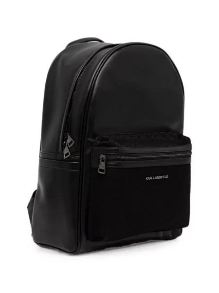 Rucsac Karl Lagerfeld cu autograf negru