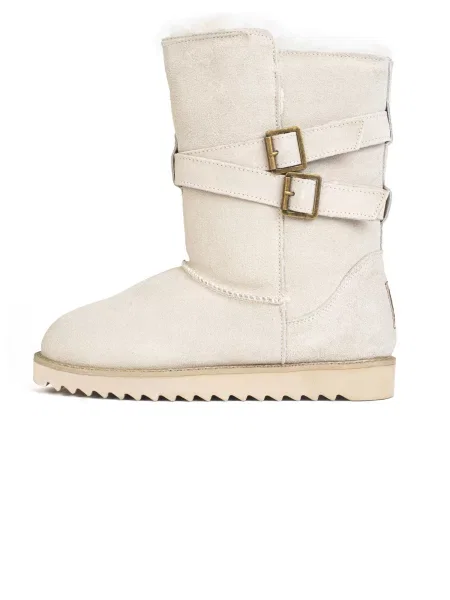 Gooce Škornji za v sneg bela