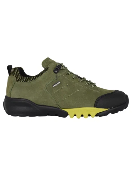 Buty trekkingowe Waldläufer zamszowe trekkingowe zielone