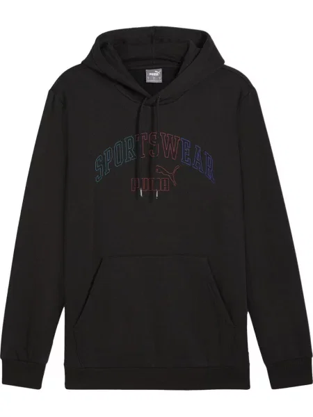 Bluza sportowa Puma Ess Logo LAB Gradient Hoodie FL czarna