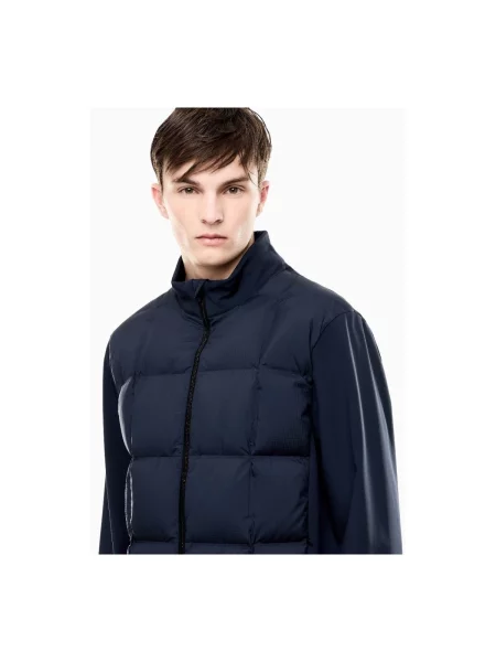 Geacă Emporio Armani Ea7 albastru