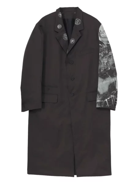 Geacă Yohji Yamamoto cu dungi negru