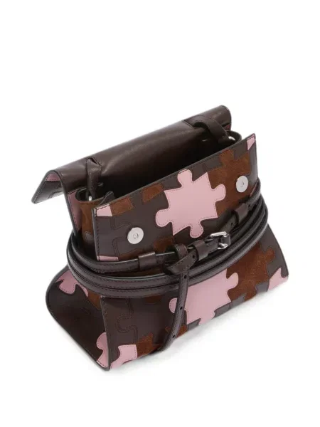 Clutch Moschino γραβάτες ροζ