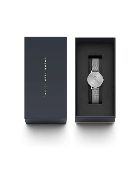 Daniel Wellington zegarek Petite Unitone 28 srebrny szary
