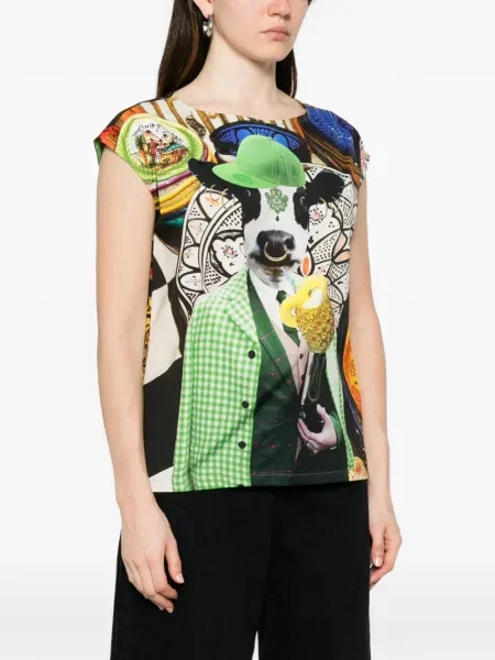 Tricou The Artistylist cu imagine negru
