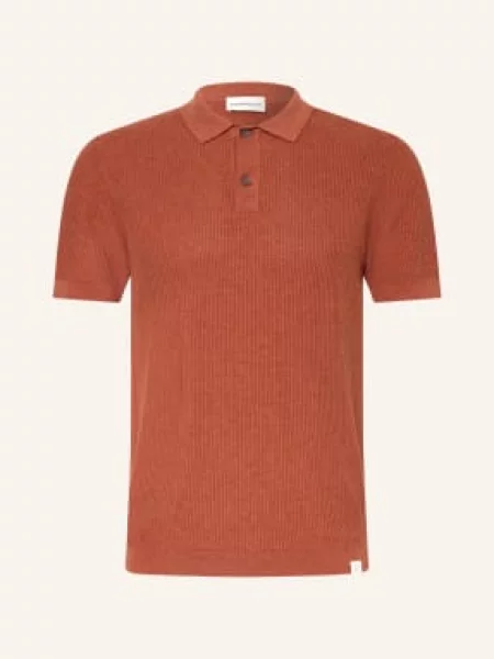 Nowadays Sweter Polo rot brązowa