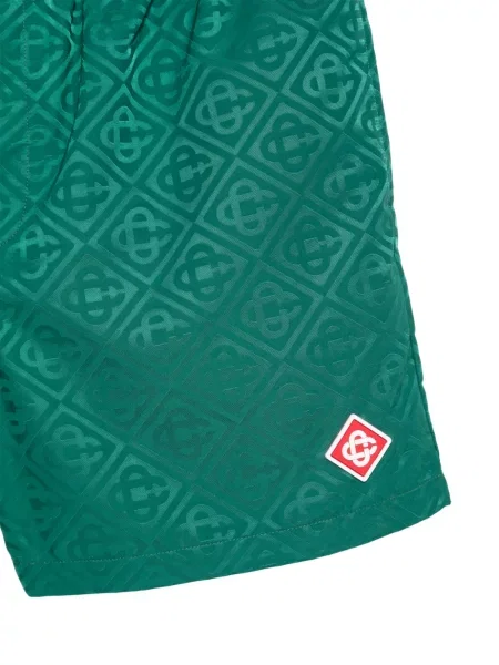 Kupaće gaće Casablanca s printom zelena