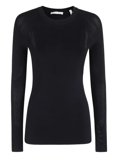 Długa koszulka Helmut Lang czarna