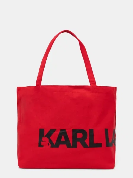 Чанта Karl Lagerfeld червено