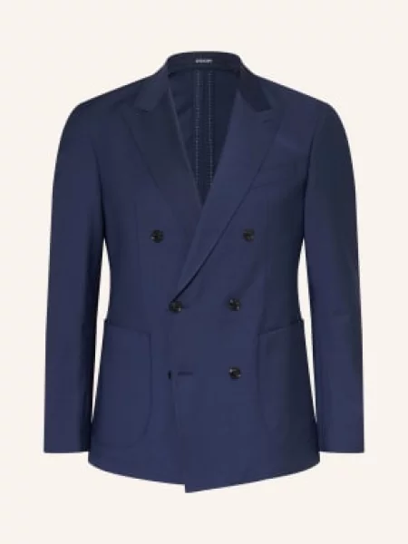 Joop! Marynarka Garniturowa Heazy Slim Fit blau granatowa
