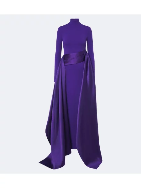 Rochie Solace London din satin violet