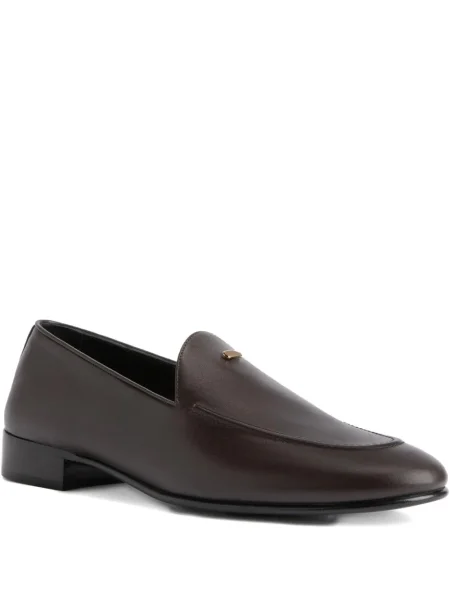 Pantofi loafer Giuseppe Zanotti din piele maro