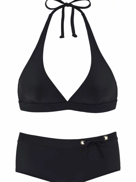 BRUNO BANANI Costum de baie două piese negru