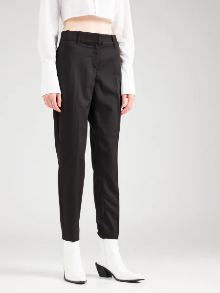 Vero Moda Pantaloni chino Nila Tapered Fit negru