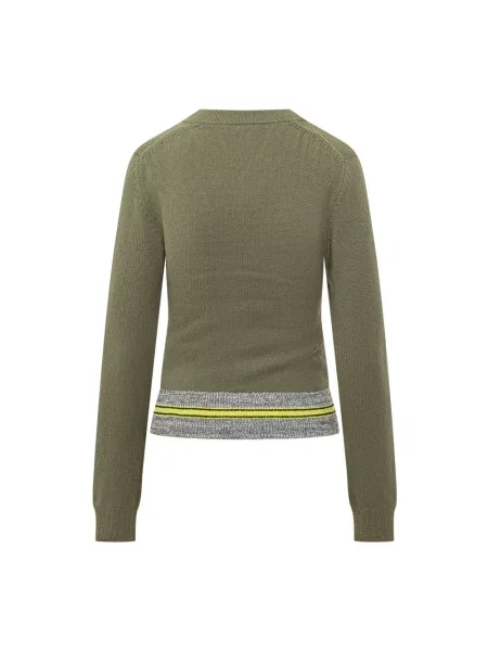 Sweter Jw Anderson wełniany zielony