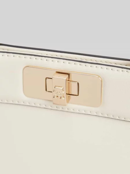 Tommy Hilfiger torebka shopper z imitacji skóry biała