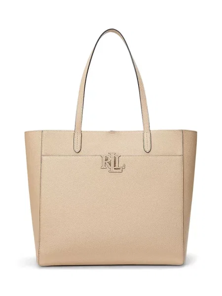 Дамска чанта LAUREN RALPH LAUREN бежово