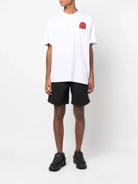 Juosmuo šortai Moncler juoda