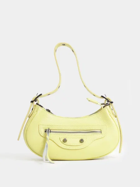 Кожаная сумка Urban Trace желтая