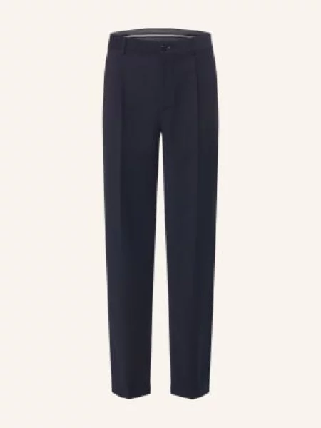 Joop! Spodnie Do Garnituru Lexter Loose Fit blau niebieskie