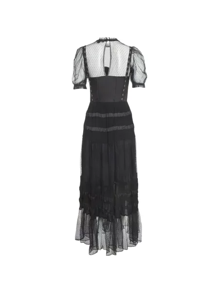 Rochie Allsaints cu buline negru