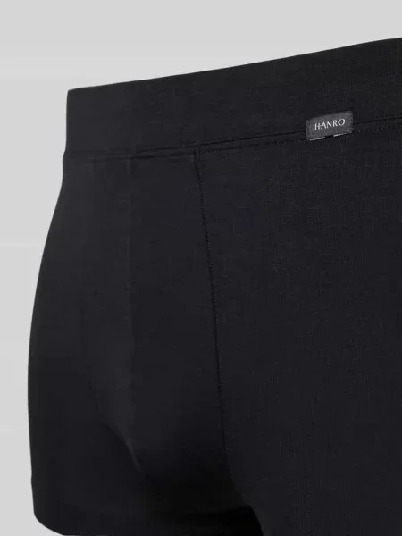 Obcisłe bokserki z elastycznym pasem i detalem z logo Hanro