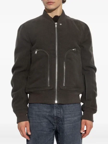 Geacă bomber Rick Owens gri