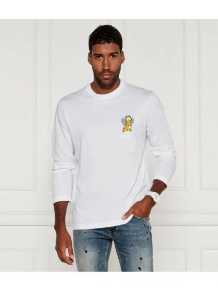 Tricou mânecă lungă Iceberg alb