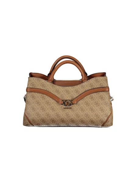 Guess torebka DEA beżowy