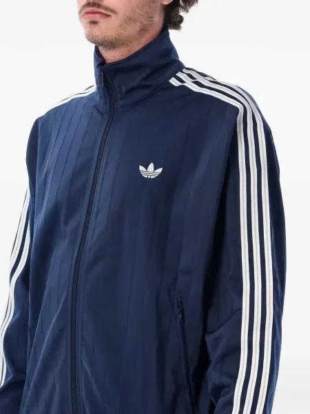 Geacă Adidas alergare din piele de căprioară roz