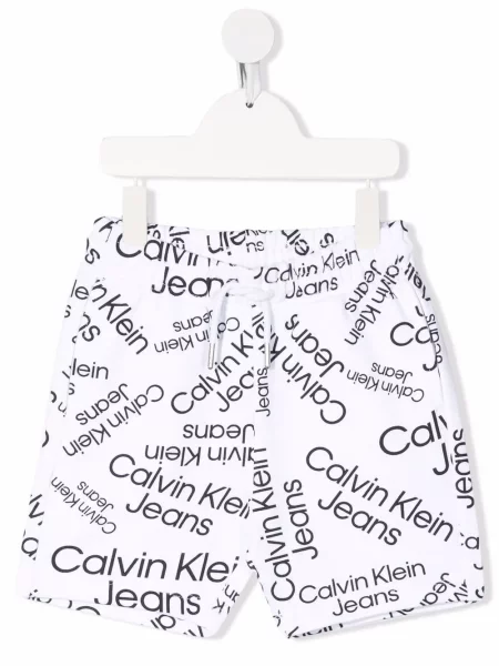 Szorty dziecięce Calvin Klein białe