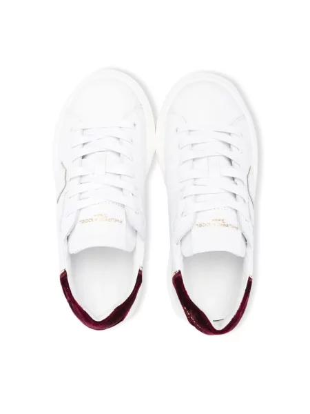 Sneakersy dziecięce Philippe Model białe