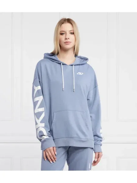 DKNY Sport Hanorac EXPLODED CRACKLE LOG albastru