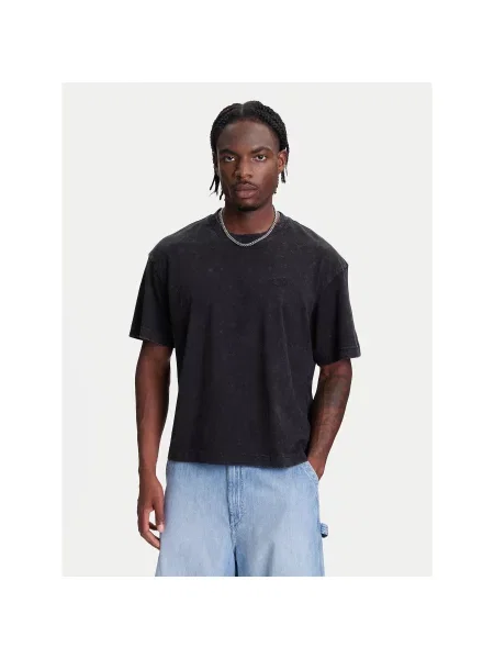 Jack&Jones Majica Retreat Oversize črna