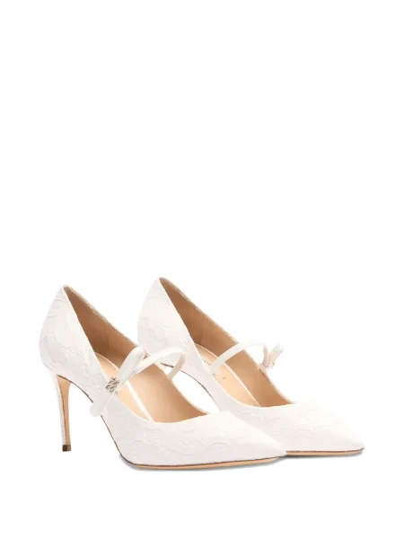 Pantofi cu toc Casadei alb