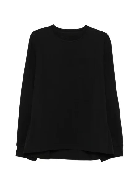 Dlouhá košile Sacai s kapsami na rukávech černá