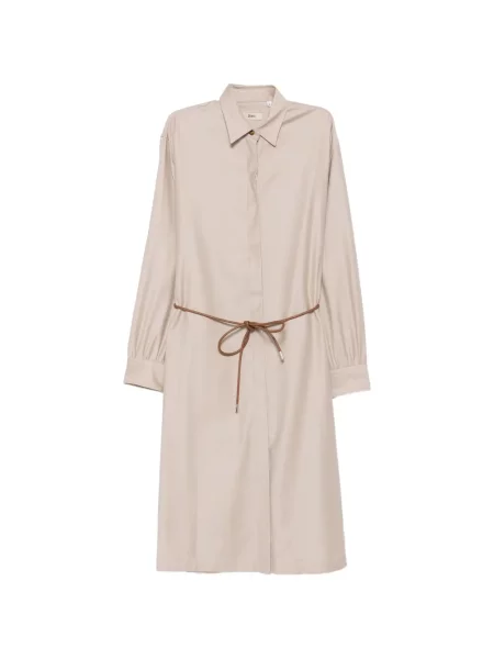 Cu centură rochie tip cămașă Herno