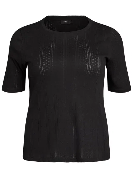 Zizzi Tricou Mmia' negru