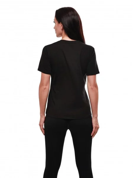 Футболка STREAM віскоза/поліестер чорний