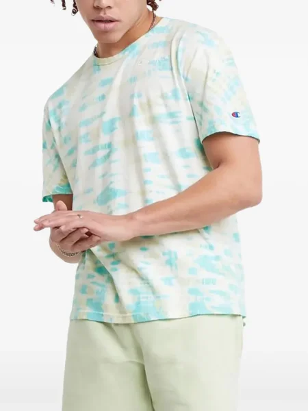 Majica Champion tie-dye veze zelena