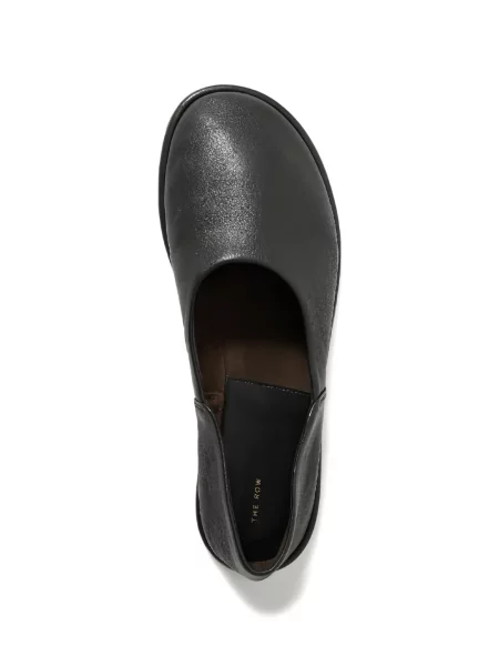 Pantofi loafer The Row din piele negru