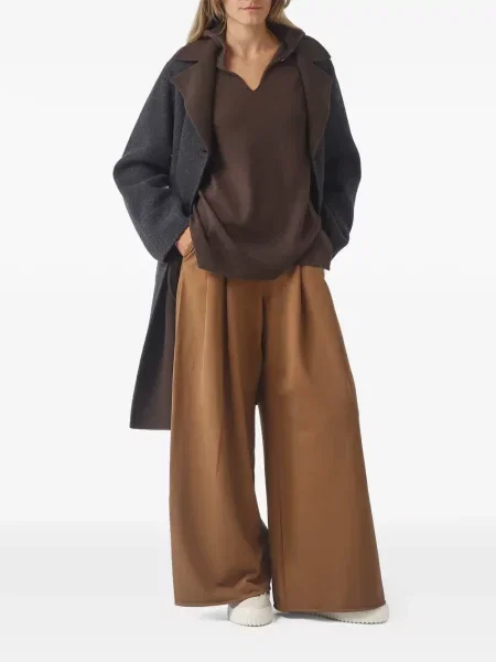 Pantaloni palazzo Max Mara maro