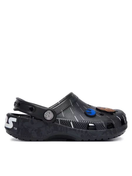 Детские шлепанцы Crocs черные