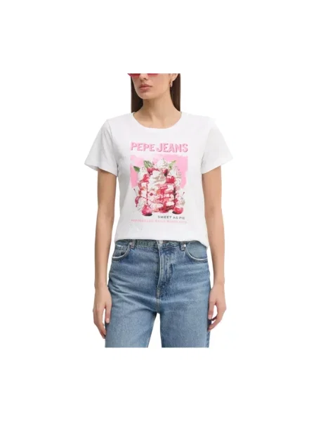 Koszulka Pepe Jeans biała