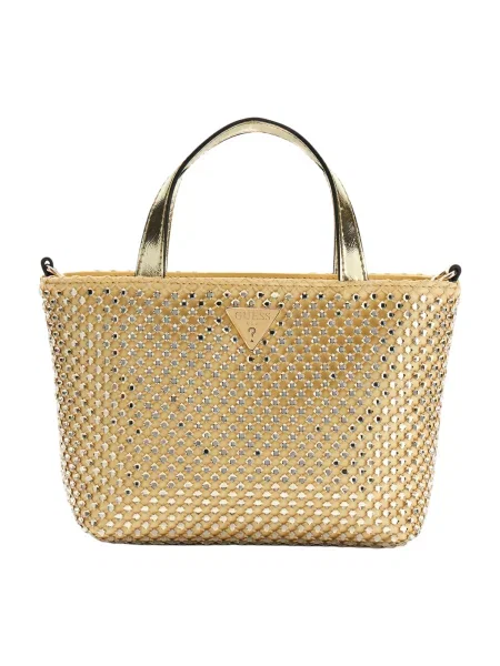 GUESS Ročna torbica TASMIN' zlata