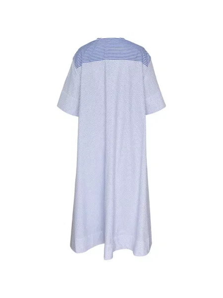 Scurt rochie maxi Lee Mathews cu dungi albastru