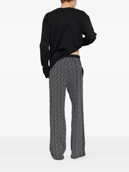 Pijamale Diesel cu imagine negru