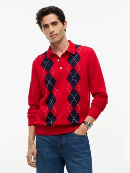 Tommy Hilfiger Pulover roșu