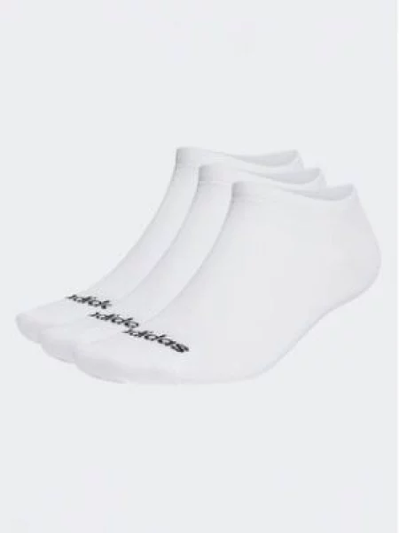 Ponožky Thin Linear Low-Cut – 3 páry bílé