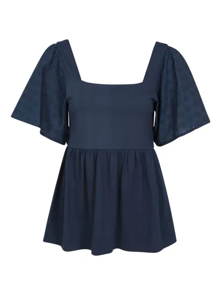 Haftowany top Mountain Warehouse granatowy